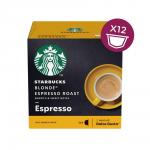 Dolce Gusto Starbucks Blonde Espresso Roast 12s