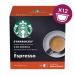 Dolce Gusto Starbucks Dark Espresso Roast 12s NWT4106