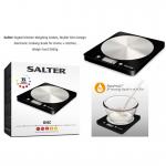 Salter Black Kitchen Scale NWT4136