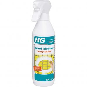 HG Grout Cleaner, Ready-To-Use Tile Grouting Cleaning Spray 500ml