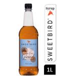 Sweetbird Sugar Free Caramel Coffee Syrup 1litre (Plastic) - PACK (6) NWT4161P