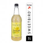 Sweetbird Traditional Lemonade Coffee Syrup 1litre (Plastic) - PACK (6) NWT4171P