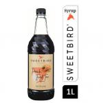 Sweetbird Peach Iced Tea Syrup 1litre (Plastic) NWT4178