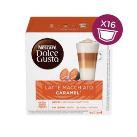 Dolce Gusto Latte Macchiato Caramel 16s Pack of 1 NWT4183