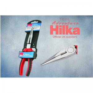 Hilka 8inch Soft Grip Longnose Precision Carbon Steel Pliers NWT4239