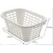 Addis White Laundry Basket 40 Litre NWT4254