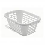 Addis White Laundry Basket 40 Litre NWT4254