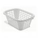 Addis White Laundry Basket 40 Litre - PACK (3) NWT4254P