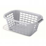 Addis 510607 Rect Laundry Basket Metallic 40 Litre NWT4255