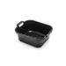 Addis Large Rectangular Black 10 Litre Washing Up Bowl with Handles NWT4257