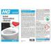 HG Toilet Renovation Cleaning Kit, Cleans & Descales Toilet Bowl 500ml NWT4269