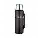 Thermos S/S Matt Black Flask 1.2 Litre NWT4274