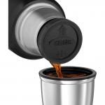 Thermos SS Matt Black Flask 1.2 Litre NWT4274