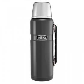 Thermos Stainless Gun Metal Flask 1.2 Litre NWT4275