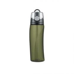 Cheap Stationery Supply of Thermos Olive Green Hydration Bottle with Meter 710ml Office Statationery