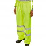 BSeen High Visibility Trousers XXL Yellow NWT4302-XXL