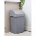 Wham Casa Silver Swing Bin 50 Litre NWT4309