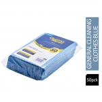 Janit-X Multi Purpose 35gsm Non Woven Blue Cloths 50s - PACK (20) NWT439P