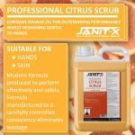 Janit-X Professional Citrus Scrub 5 Litre Engineers & Mechanic Tough Cleaning Agent NWT4429