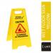 Janit-X Yellow A Frame Wet Floor Sign NWT444