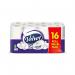 Velvet Quilted Classic 3 Ply Toilet Rolls 16 Pack New Size NWT4443
