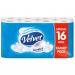 Velvet Comfort 2 Ply Toilet Rolls 16 Pack {New Size} NWT4443