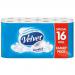 Velvet Comfort 2 Ply Toilet Rolls 16 Pack {New Size} NWT4443