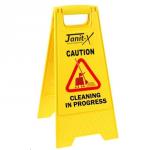 JanitX Yellow A Frame Wet Floor Sign