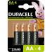 Duracell AA 1300MAH Recharge Plus Battery Pack 4s NWT4499
