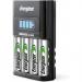 Energizer AAAAA 1 Hour Charger & 4 Batteries NWT4507