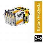 Energizer AA Alkaline Power Home Batteries Pack 24s NWT4508