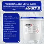 Janit-X Blue Urinal Blocks 3kg NWT4532