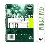 Pukka Pads Recycled A4 Notebook - PACK (3) NWT4545P