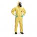 Dupont Tychem 2000C Yellow Small Hooden Coverall NWT4552-S