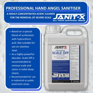 Image of Janit-X Scale Off Toilet & Urinal Restorer 5 Litre Concentrate -