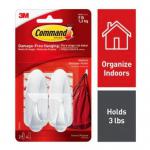 3M Command 17081 Medium Hooks 2 Pack NWT4560