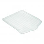 Addis Translucent Drip Tray With Raised Feet Clear NWT4563