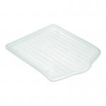 Addis Translucent Drip Tray With Raised Feet Clear - PACK (6) NWT4563P