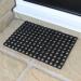 Fixtures Rubber Honeycomb 40x60cm Door Mat NWT4564