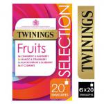 Twinings Fruit Selection Envelopes 20s NWT457