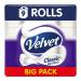Velvet Quilted 3Ply Toilet Rolls 9 Pack NWT4610