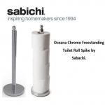 Sabichi Chrome Toilet Roll Holder NWT4616