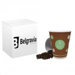 8oz Belgravia Biodegradable Ripple Paper Cups
