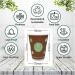 12oz Belgravia 100% Biodegradable Ripple Paper Cups 25s NWT4629
