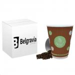 12oz Belgravia Biodegradable Ripple Paper Cups