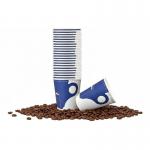 8oz Blue & White Double Walled Lavazza Cup - Single Unit (25s) - PACK (20) NWT4630P