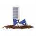 8oz Blue & White Double Walled Lavazza Cup - Single Unit (25s) - PACK (20) NWT4630P