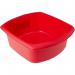 Addis Rectangular Washing Up Bowl 9.5 Litre Casa Red NWT4648