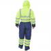 B-Seen Two Tone Extra Large Thermal Waterproof Coverall NWT4654-XL
