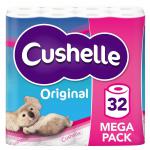 Cushelle Original Toilet Roll 32 Pack XXL NWT4663